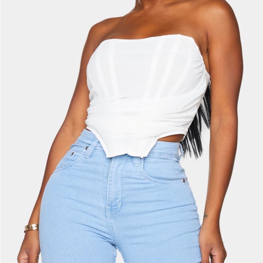 Corset crop top